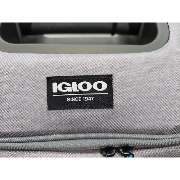 Igloo • Laguna Gripper Soft Sided Cooler • 18 Can Capacity • Gray Twill [65] - Picture 6 of 12